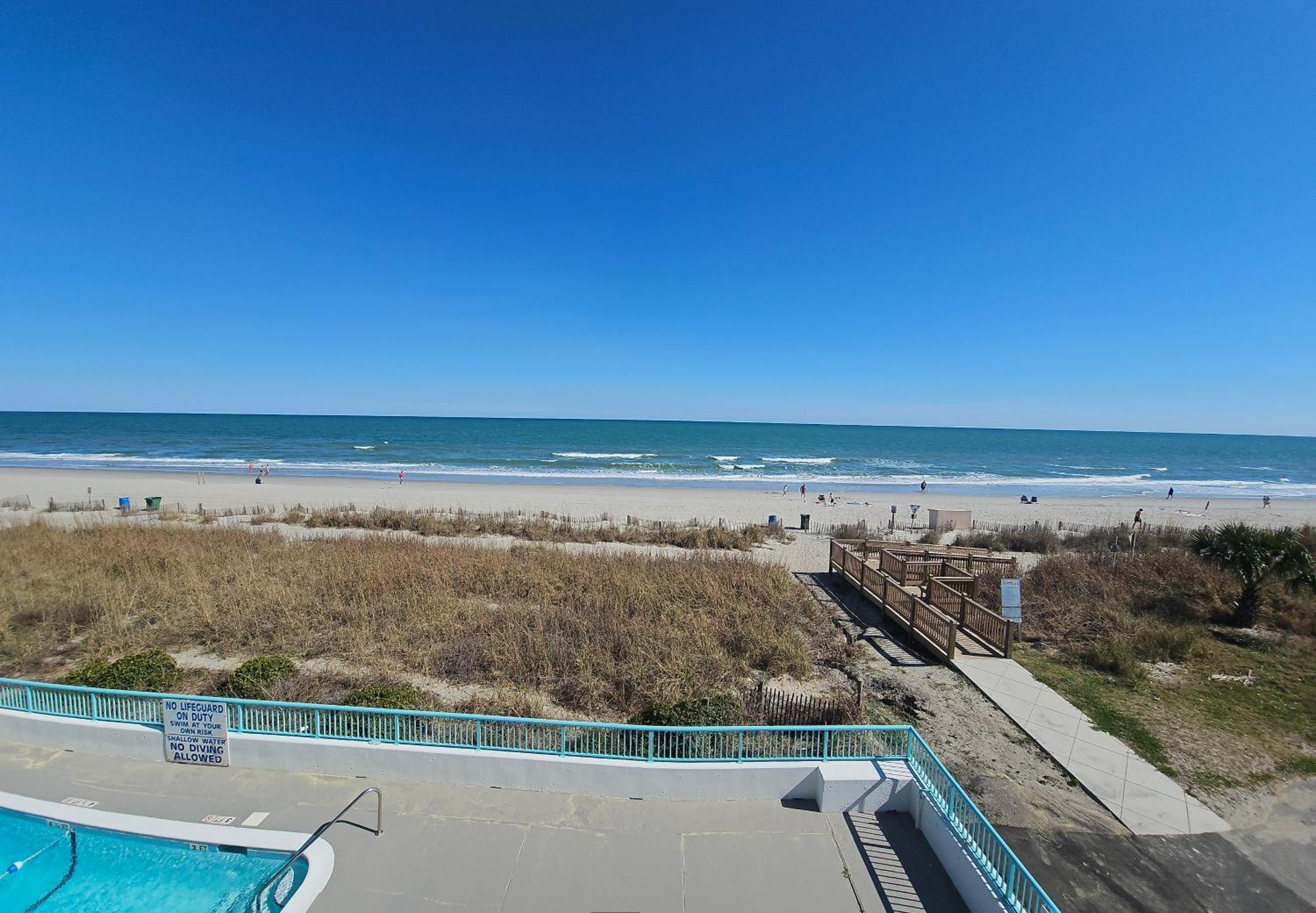 Southern Breeze Ocean Front Hotel Myrtle Beach Zewnętrze zdjęcie